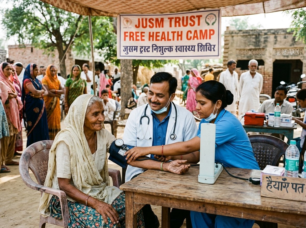 Mega Multi-Speciality Community Health & Vision Camp